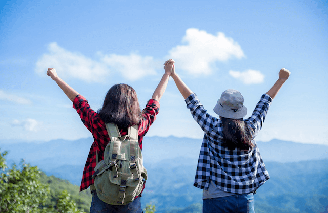 산정상에 올랐을 때 느끼는 등산의 특별함